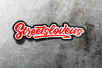 STREETSLOVEUS 2 pack (CLEAN CUT LOGO) 4" Laminated